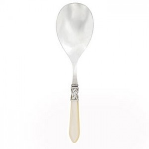 Aladdin Ivory Antique Serving Spoon