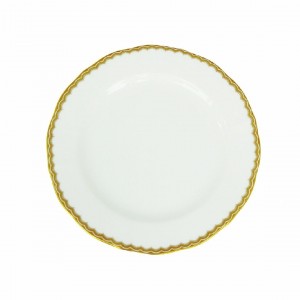 Antique Gold Bread and Butter Plate