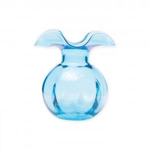 Hibiscus Bud Vase Aqua