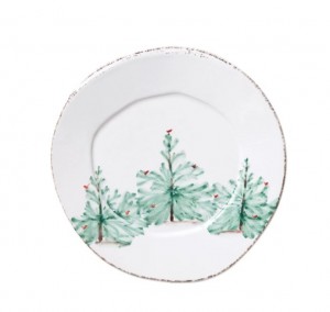 Lastra Holiday Salad Plate