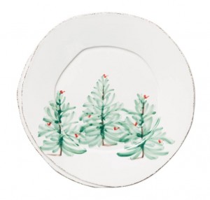 Lastra Holiday European Dinner Plate