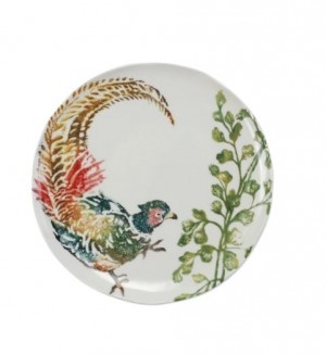 Fauna Pheasants Salad Plate