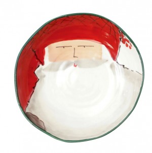 Old St. Nick Pasta Bowl Red Hat