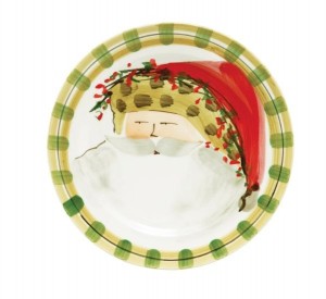 Old St. Nick Animal Hat Round Salad Plate