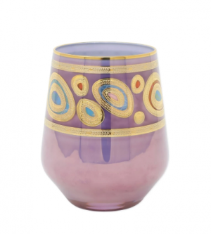 Regalia Purple Stemless Wine Glass