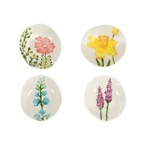 Fiori di Campo Assorted Condiment Bowls Set/4