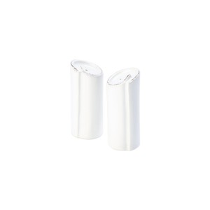 Lastra White Salt and Pepper Set