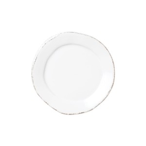 Lastra White Canape Plate