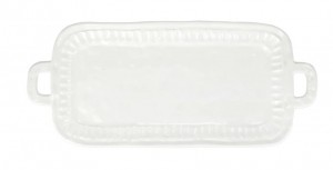 Pietra Serena Handled Rectangular Platter