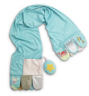 Mermaid Mommy and Me Activity Scarf