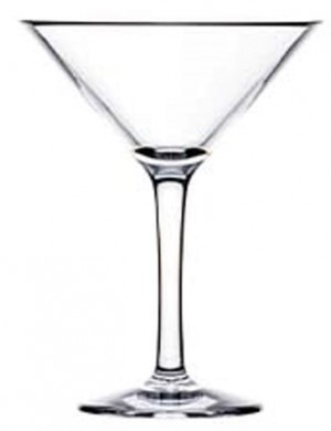 Design+ Acrylic Martini Glasses Set/4