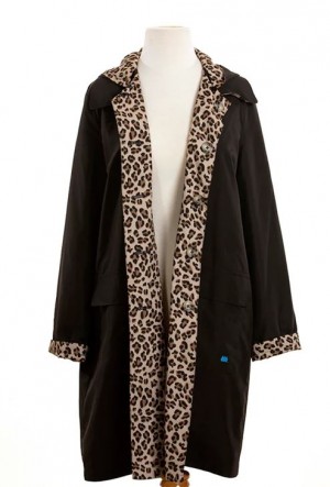 RainTrench Black and Leopard