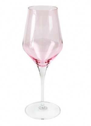 Contessa Pink Water Glass Set/4