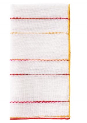 Porto Red and Marigold Napkin Set/4