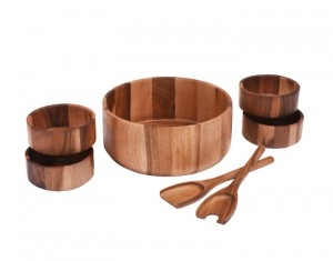 Seven Piece Salad Serving Set