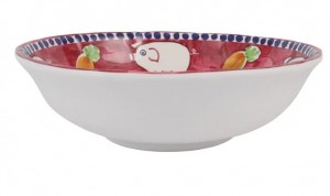 Campagna Porco Melamine Large Serving Bowl