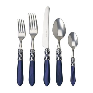 Aladdin Blue Brilliant Five Piece Place Setting