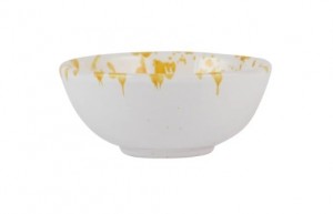 Amalfitana Yellow Splatter Dipping Bowl