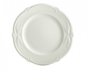 Rocaille White Dessert Plate