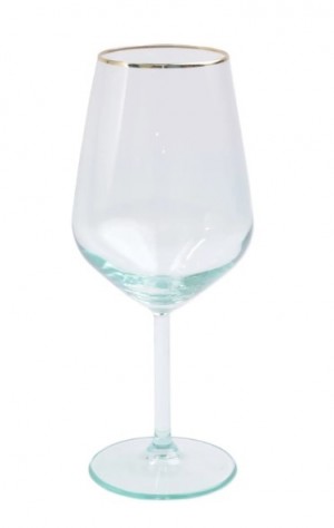 Rainbow Green Wine Glasses Set/4