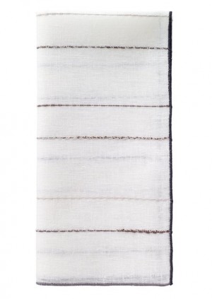 Porto Charcoal and Gray Napkin Set/4