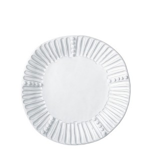 Incanto White Stripe Salad Plate