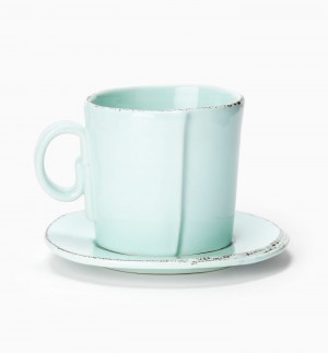 Lastra Aqua Espresso Cup and Saucer