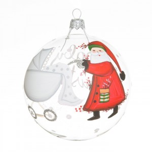 Old St. Nick Baby's First Ornament