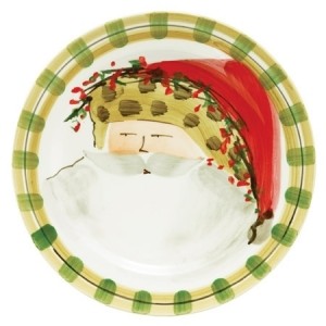 Old St. Nick Animal Hat Dinner Plate