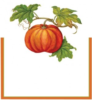 Jardin D'Automne Place Cards Die Cut Package of 8 