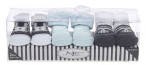 Blue Cloud Socks Gift Set