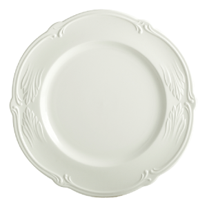 Rocaille White Dinner Plate