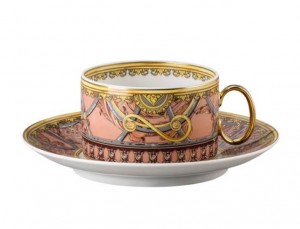 La Scala del Palazzo Rosa Tea Cup and Saucer