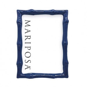 Bamboo Blue 5x7 Picture Frame