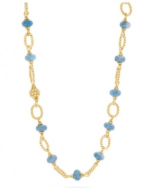 Berry & Bead 24" Chain Ocean Blue