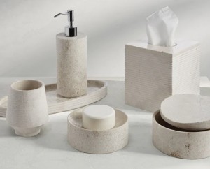 Limestone Bath Accessories