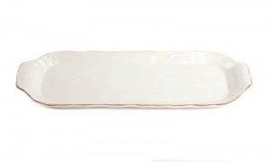 Cantaria Butter/Sauce Server Tray Ivory