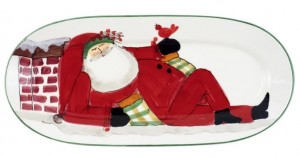 Old St. Nick Small Oval Platter